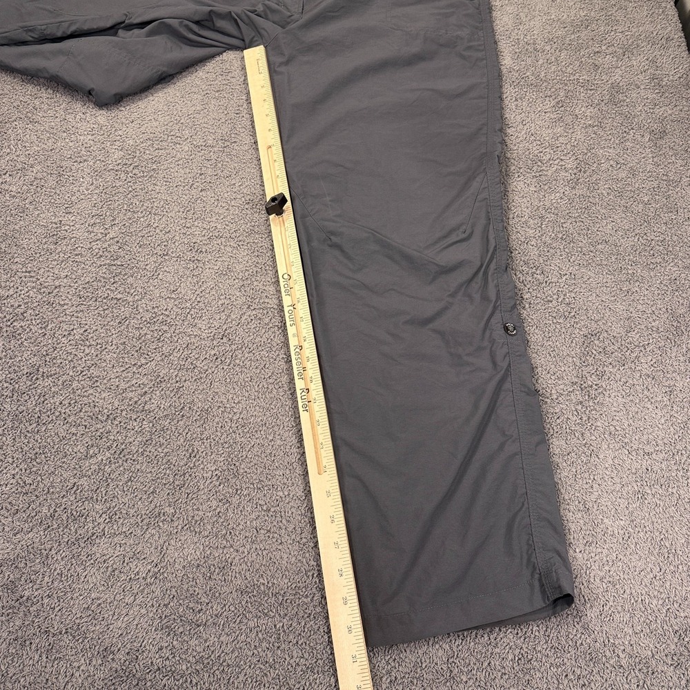 Maier Sports Pants Mens 36 Gray Hiking Cargo Quick Dry Lightweight Gorp Outdoor‎ - Picture 6 of 13